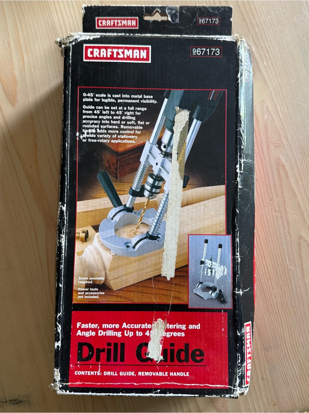 Sears Craftsman Drill Guide Model No. 9-67173 Open Box Vintage Unused